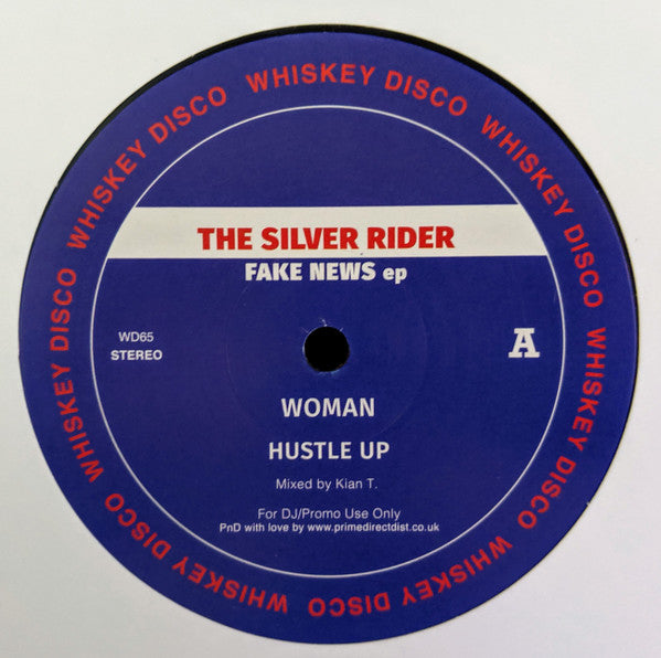 The Silver Rider / The Funk District : Fake News EP  (12", EP, Promo)