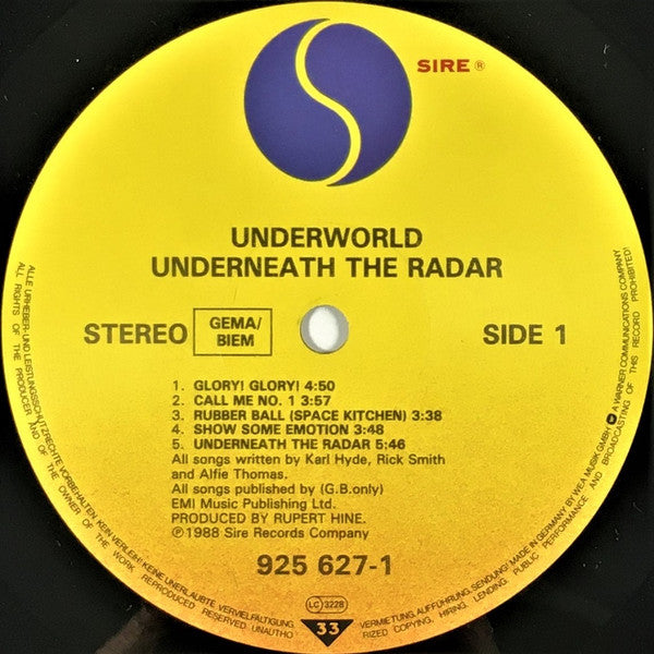 Underworld : Underneath The Radar (LP, Album)