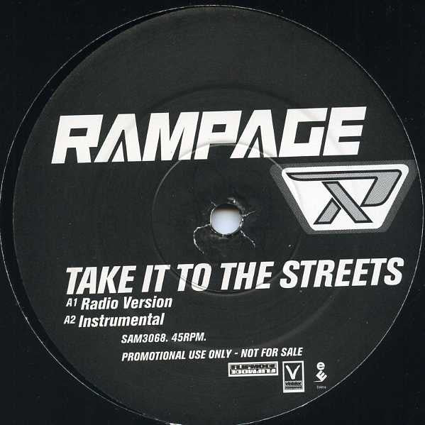 Rampage (2) Feat. Billy Lawrence : Take It To The Streets (12", Promo)