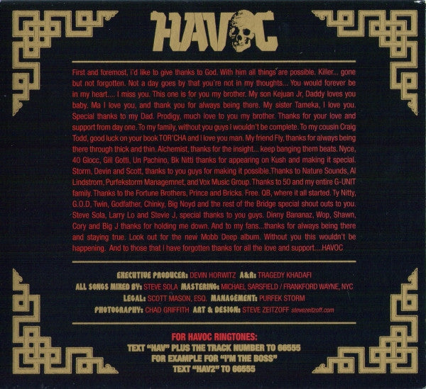 Havoc (3) : The Kush (CD, Album)