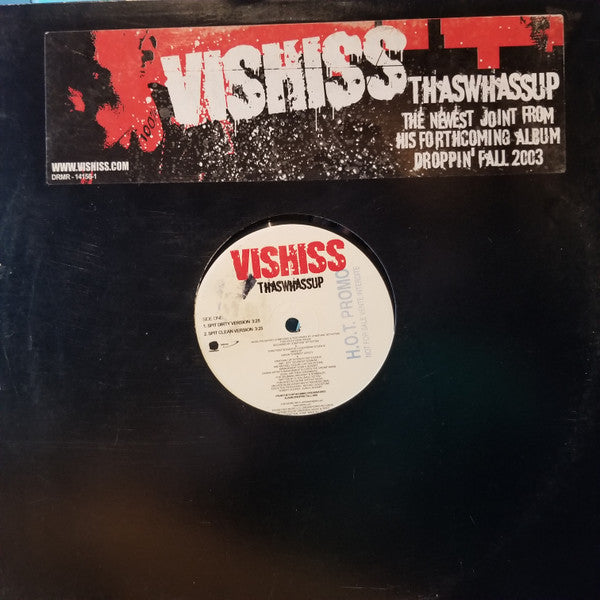 Vishiss : Thaswhassup (12", Promo)