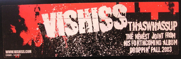 Vishiss : Thaswhassup (12", Promo)