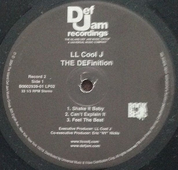 LL Cool J : The Definition (2xLP, Album)