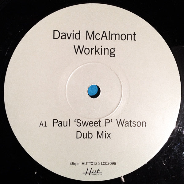 David McAlmont : Working (12")