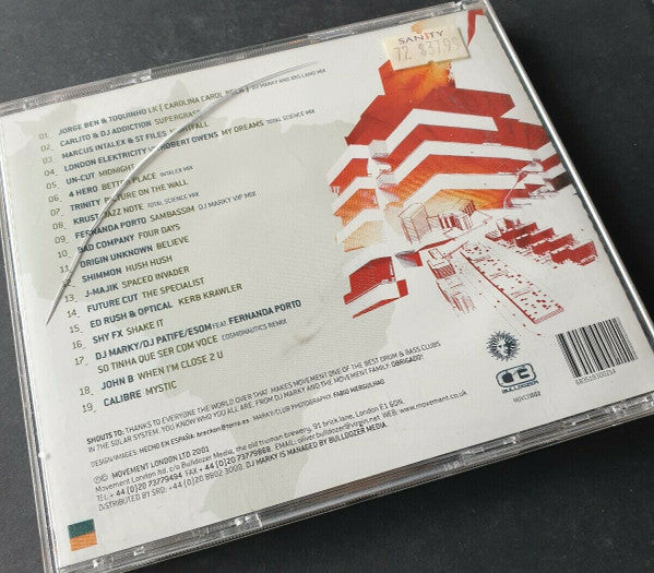 DJ Marky : The Brazilian Job (CD, Mixed)