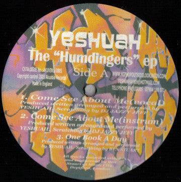 Yeshuah : The Humdingers EP (12", EP)