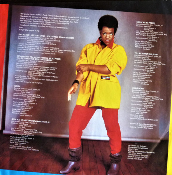 Evelyn King : Face To Face (LP, Album)