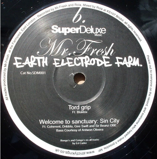 Mr. Fresh : Earth Electrode Farm (12")