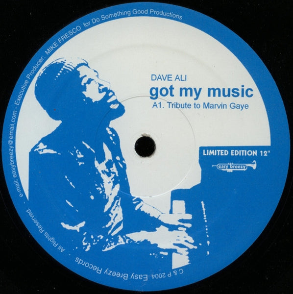 Dave Ali : Got My Music (12", Ltd)