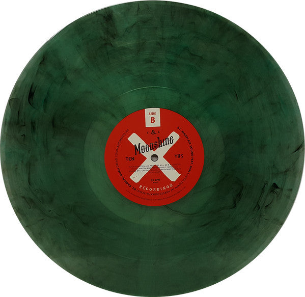 Various : Moonshine Recordings X Ten Yrs - Versions & Excursions (2x12", Album, Comp, Cle)