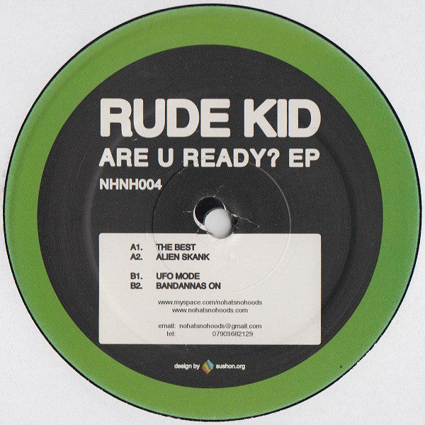 Rude Kid : Are U Ready? EP (12", EP)