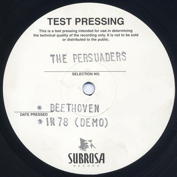 The Persuaders (2) : Beethoven / In 78 (12", TP)