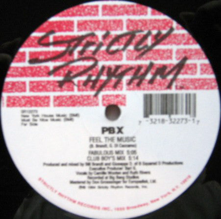 PBX : Feel The Music (12")