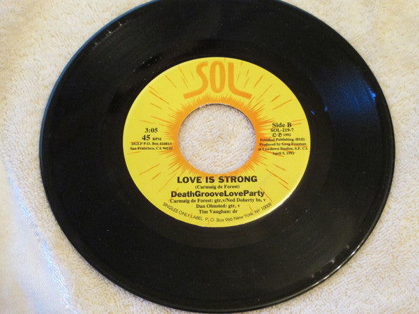 DeathGrooveLoveParty : George Bush Lies (7", Single)