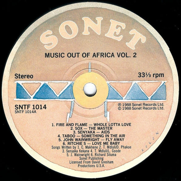 Various : Music Out Of Africa Vol 2 (LP, Comp)