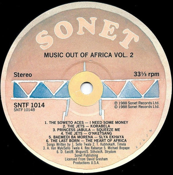 Various : Music Out Of Africa Vol 2 (LP, Comp)