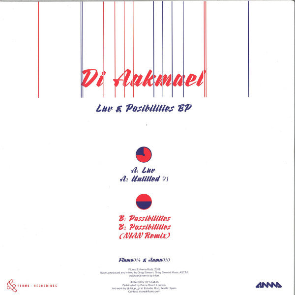 DJ Aakmael : Luv & Possibilities EP (12", EP)