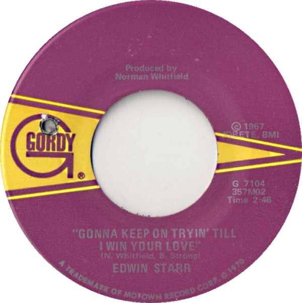 Edwin Starr : Stop The War Now  (7", Single, Sup)