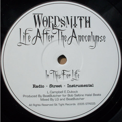 Wordsmiff : Life After The Apocalypse (12", Single)