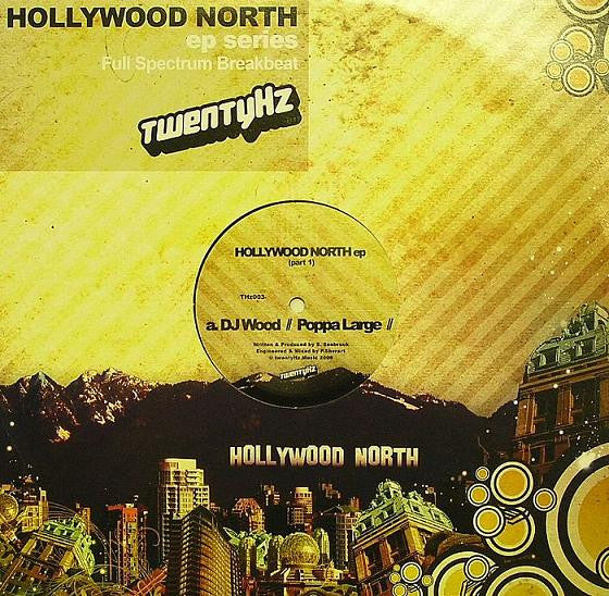 DJ Wood / Jimmy Towers : The Hollywood North EP (12")