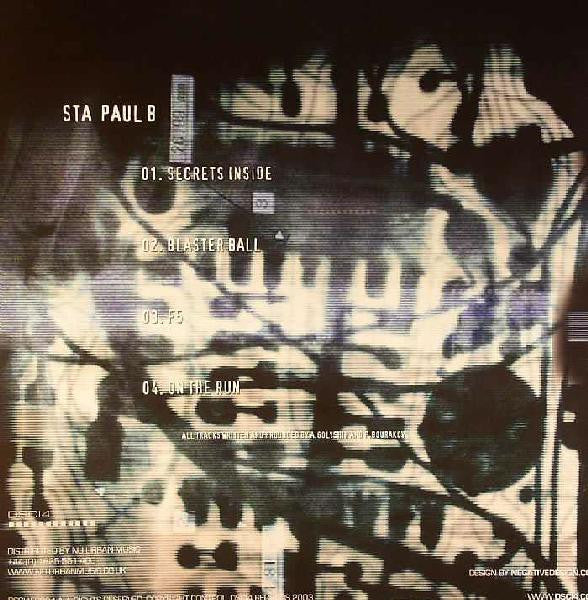 Sta & Paul B : Secrets Inside EP (2x12", EP)