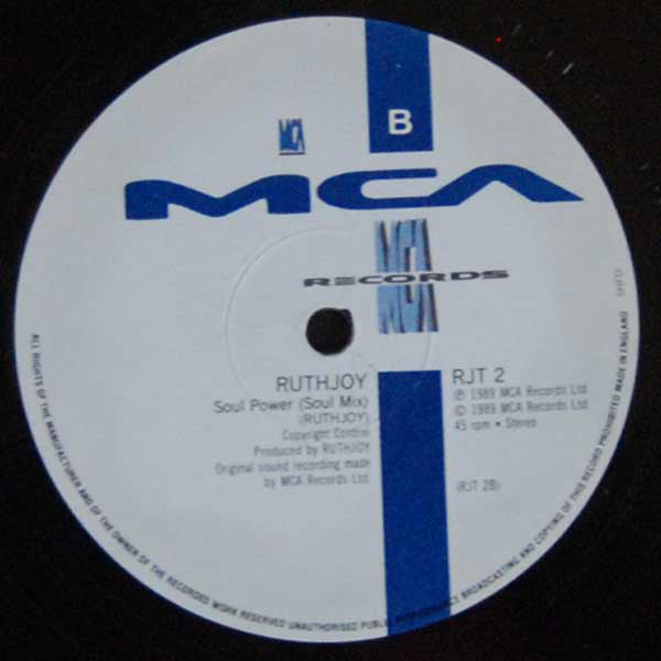 Ruth Joy : Soul Power (12")