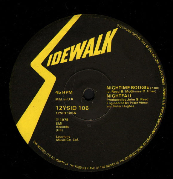 Nightfall (4) : Nightime Boogie (12")