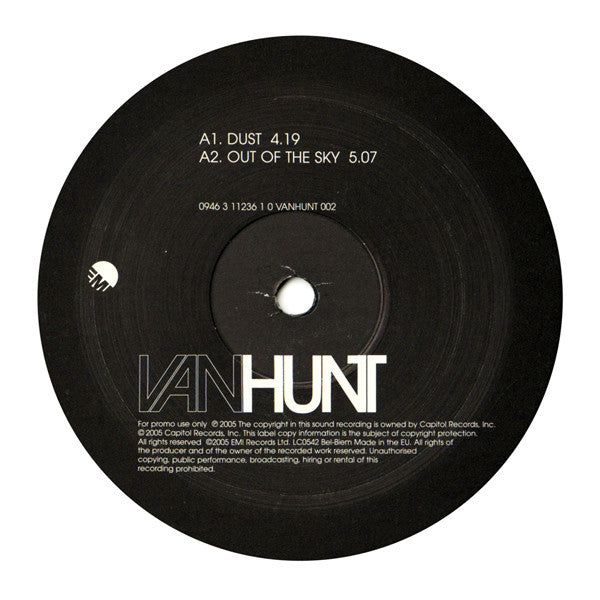 Van Hunt : Van Hunt Sampler (2x12", Promo, Smplr)
