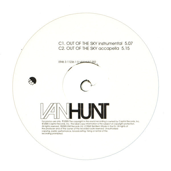Van Hunt : Van Hunt Sampler (2x12", Promo, Smplr)