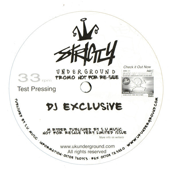Mark Ruff Ryder : Light It Flash It (12", Ltd, Promo)