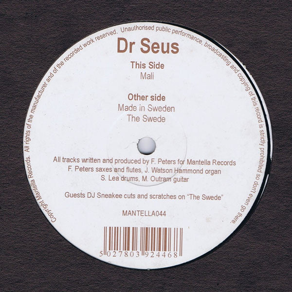 Dr Seus : Mali (12")