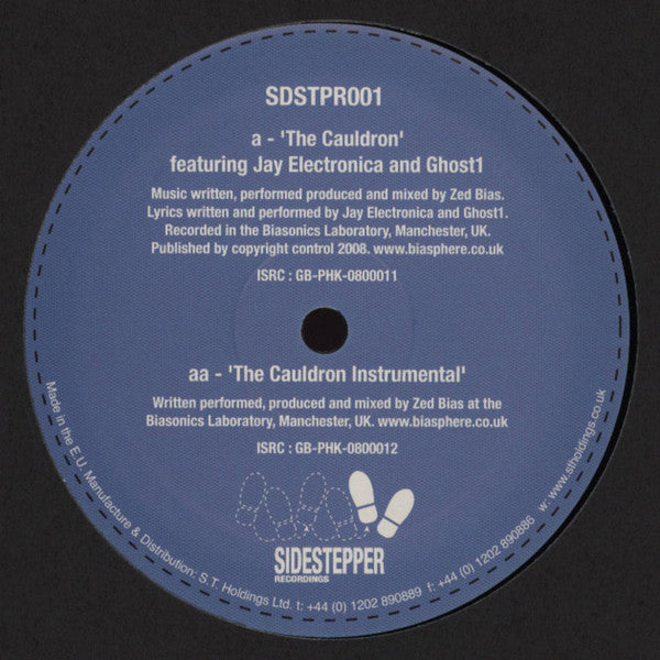 Zed Bias : The Cauldron (12")