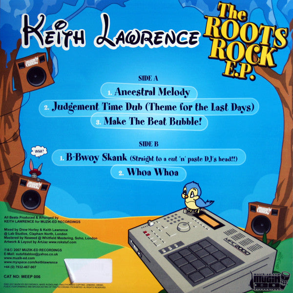 Keith Lawrence : The Roots Rock E.P. (12")