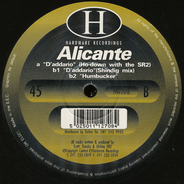 Alicante : D'addario (12")