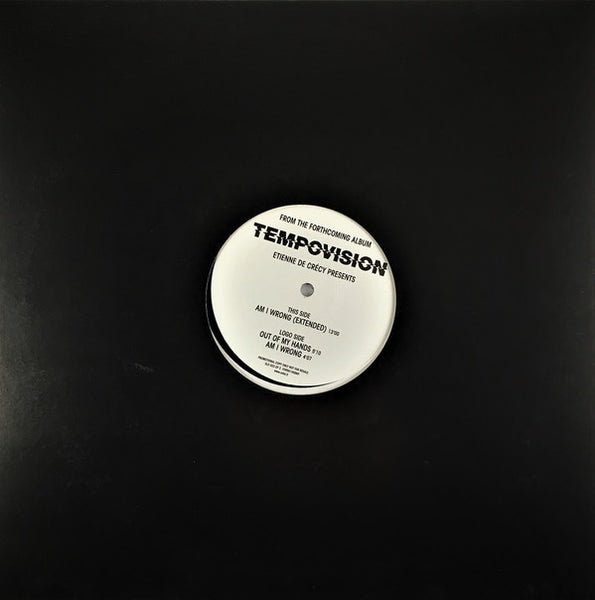 Etienne De Crécy : Am I Wrong (12", Promo)