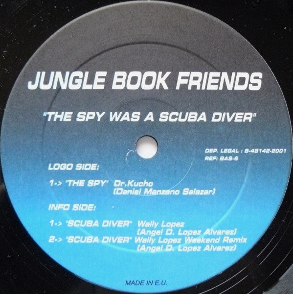 Jungle Book's Friends : The Spy Was A Scuba Diver EP (12", EP)