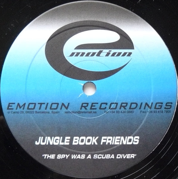 Jungle Book's Friends : The Spy Was A Scuba Diver EP (12", EP)