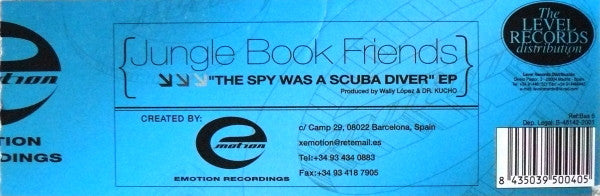 Jungle Book's Friends : The Spy Was A Scuba Diver EP (12", EP)