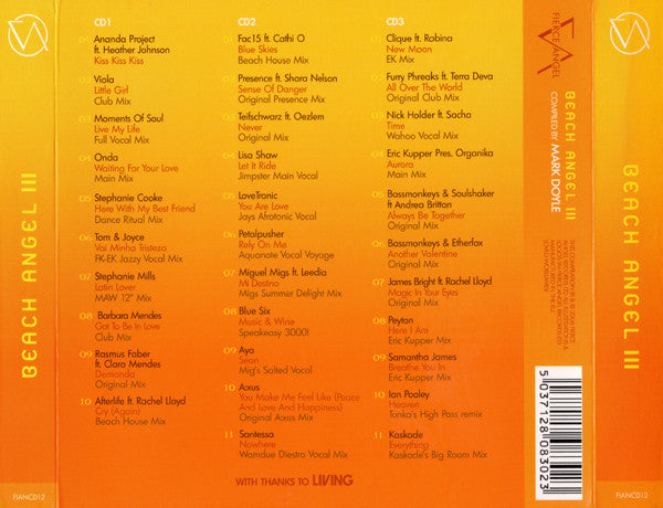 Various : Beach Angel III (3xCD, Comp)