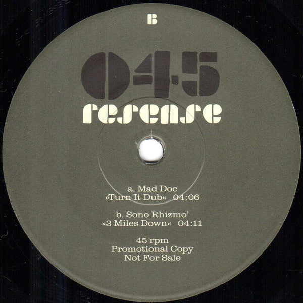 Mad Doc / Sono Rhizmo' : Resense 045 (7", P/Unofficial)