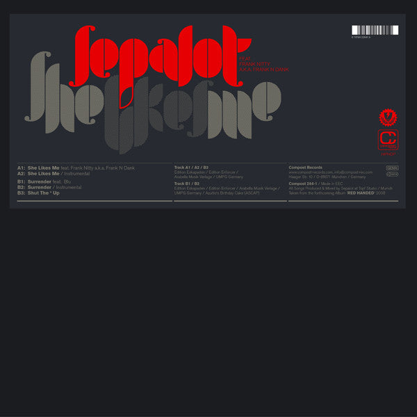 DJ Sepalot : She Likes Me (12")