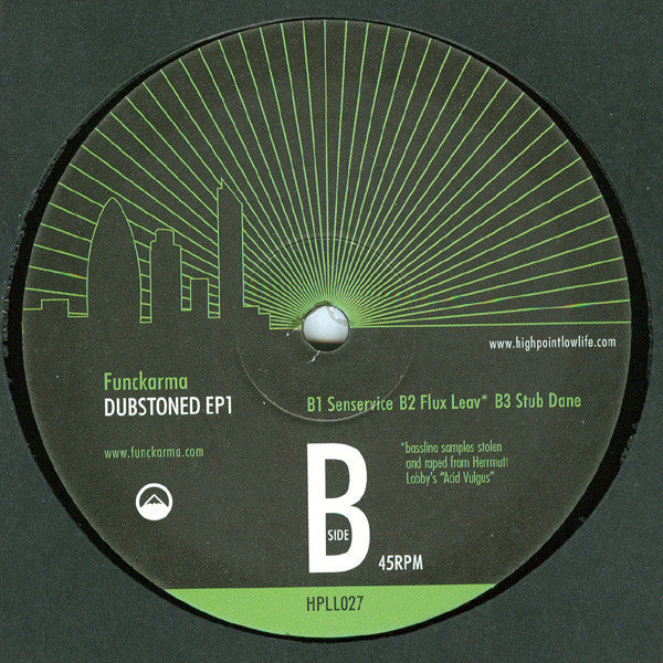 Funckarma : Dubstoned EP1 (12", EP, 180)