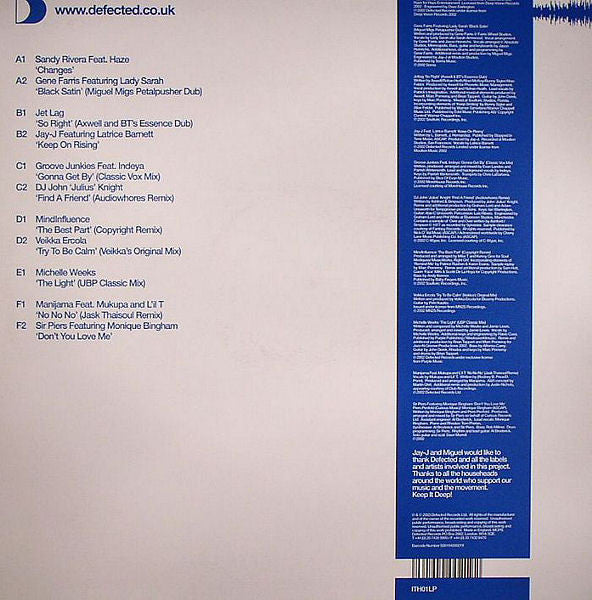 Jay-J & Miguel Migs : In The House (3xLP, Comp)