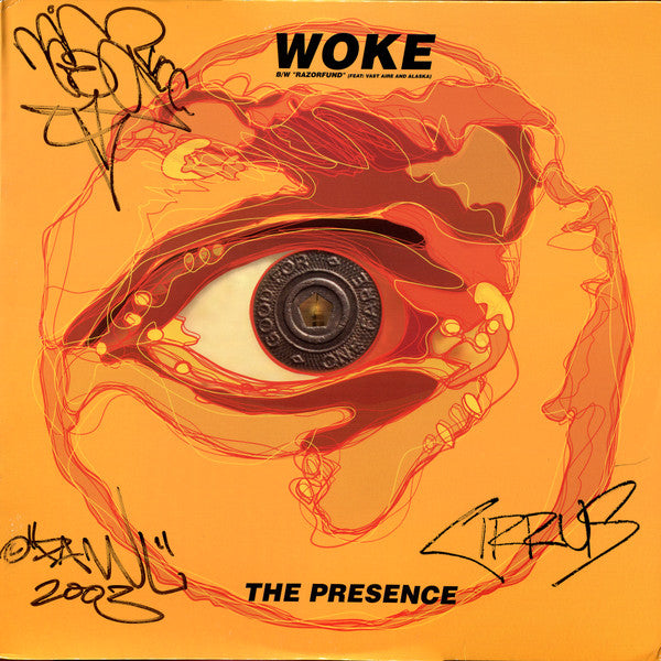 The Presence : Woke / Razor Fund / Poison Wrapped In A Napkin (12", Maxi)