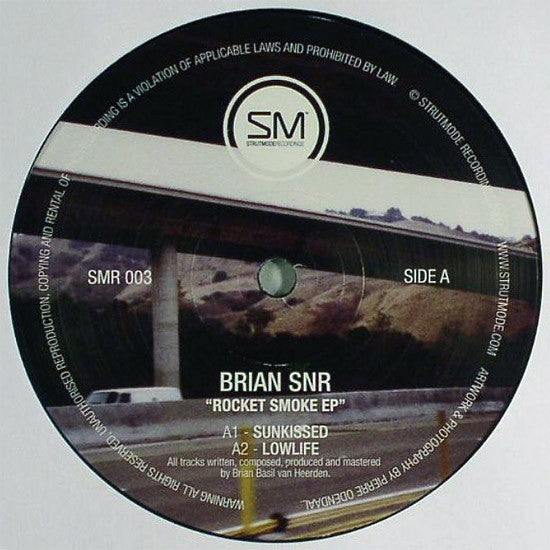 Brian SNR : Rocket Smoke EP (12", EP)