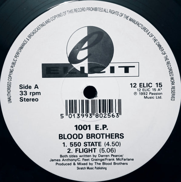 Blood Brothers (2) : 1001 E.P. (12", EP)