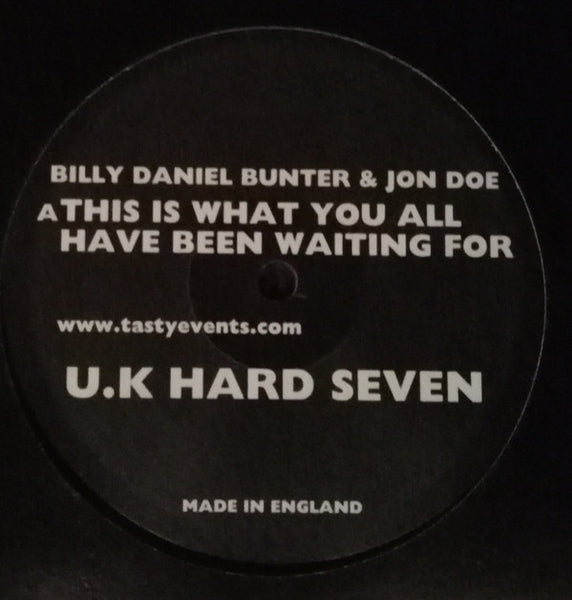 Billy Daniel Bunter & Jon Doe : This Is What You All Have All Been Waiting For / Under My Control (12")