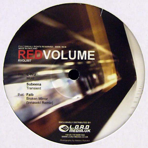 L-Wiz / Subeena / Faib : Must / Transient / Broken Mirror (12")