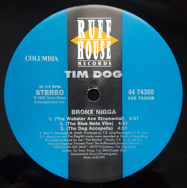 Tim Dog : Bronx Nigga (12", RP)