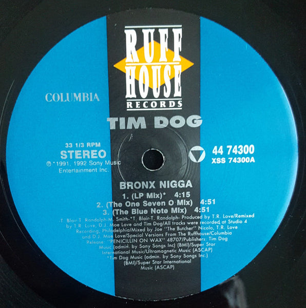 Tim Dog : Bronx Nigga (12", RP)